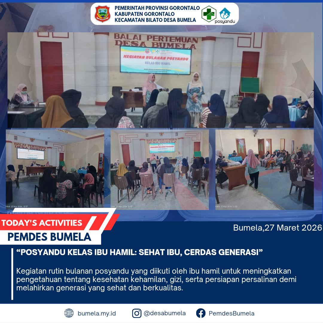 “Posyandu Kelas Ibu Hamil: Sehat Ibu, Cerdas Generasi”